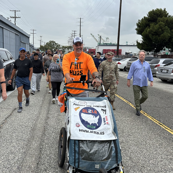 Robert Luna’s Walk Across America: Raising Mental Health Awareness for Veterans