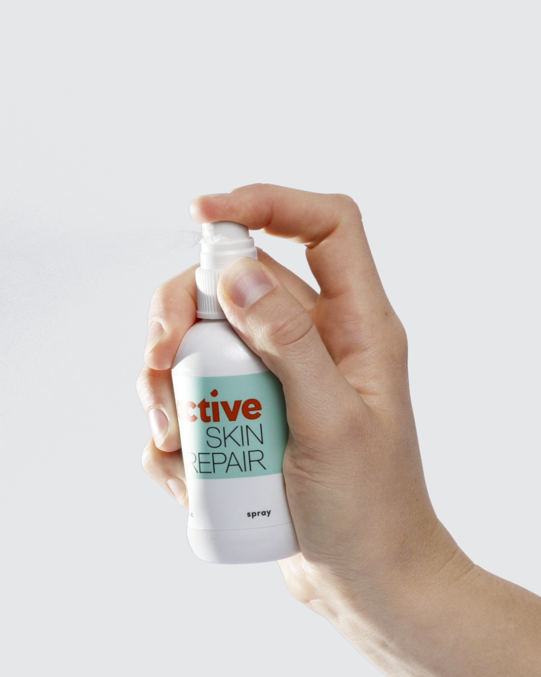 Active Skin Repair Spray antimicrobial skin spray that helps soothe, protect, and support the natural healing of cuts, scrapes, burns, and irritated skin